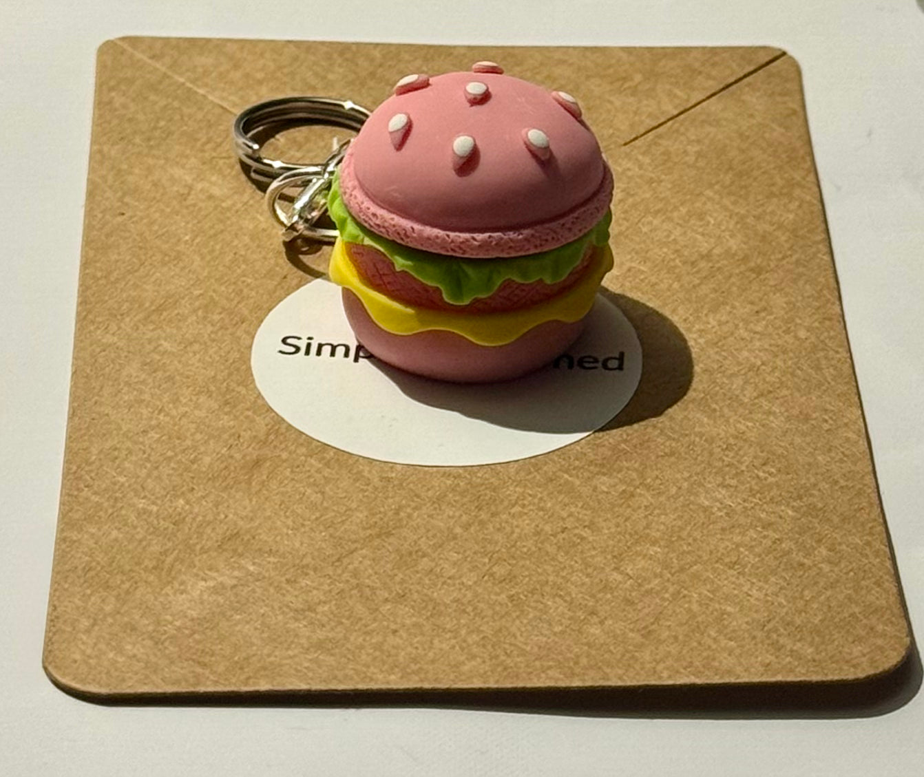 Dark Pink Burger