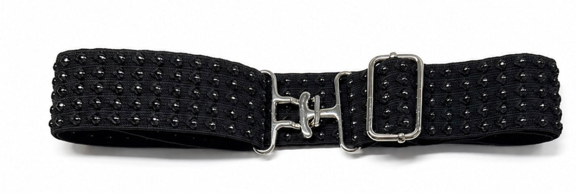 Black textured Belt