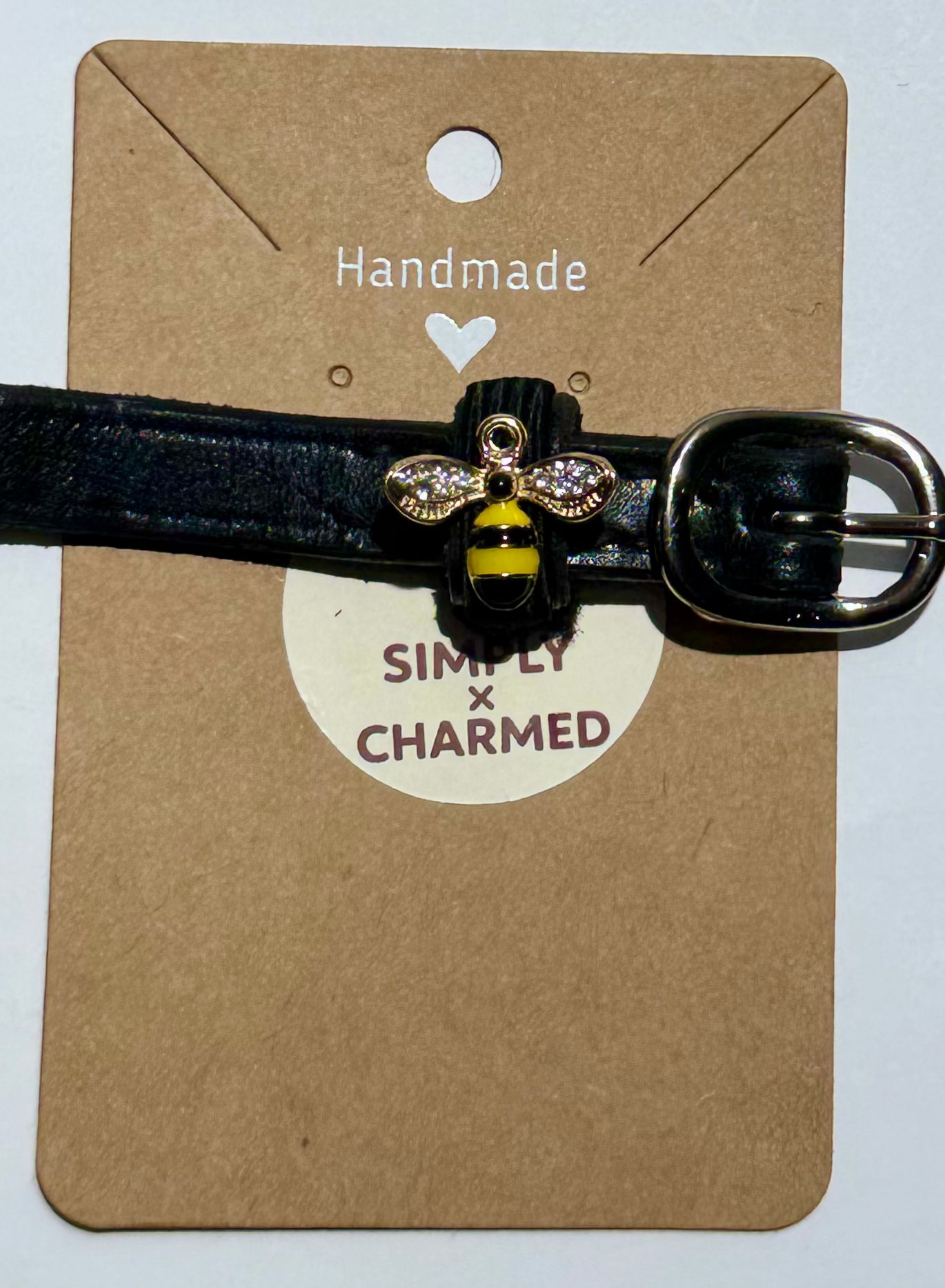 Spur Charms - Sparkly Bee (Pair)