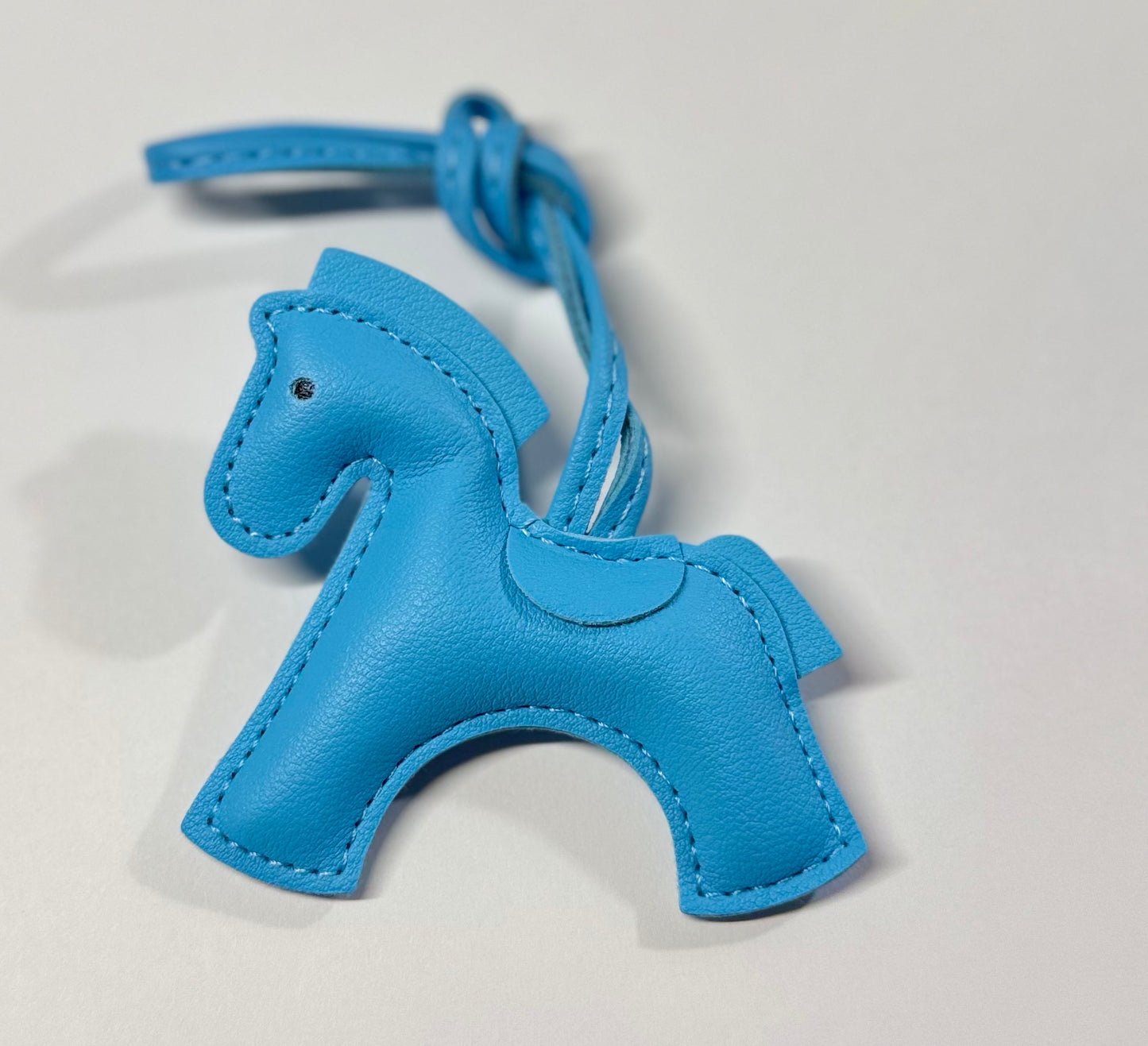 Blue bag charm