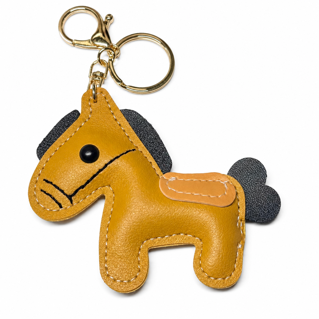 Buckskin bag charm