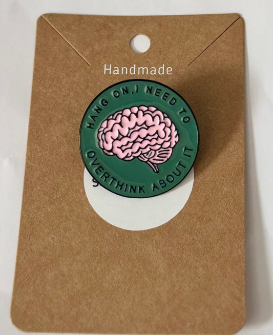 Overthink pin