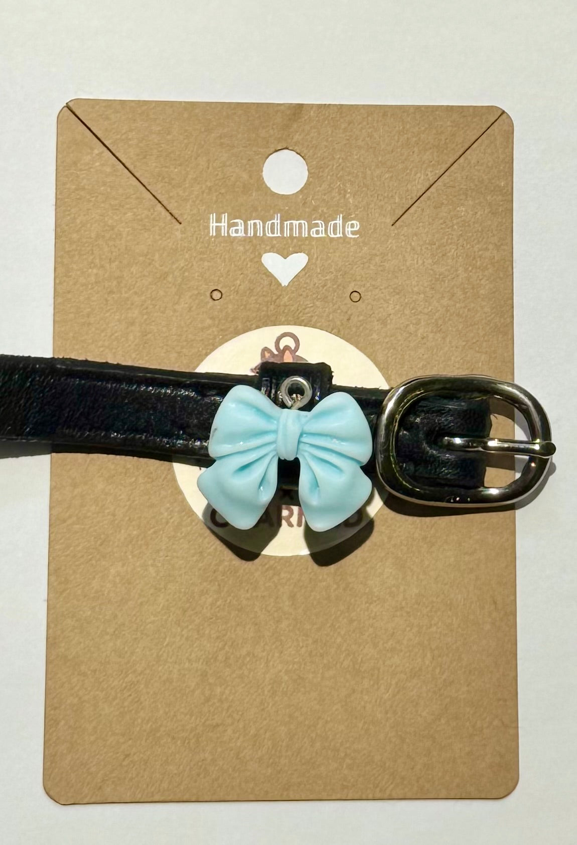 Blue Bow Spur Charm (Pair)