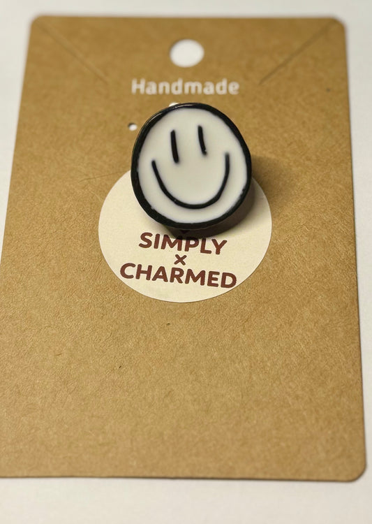 Smiley Face Pin