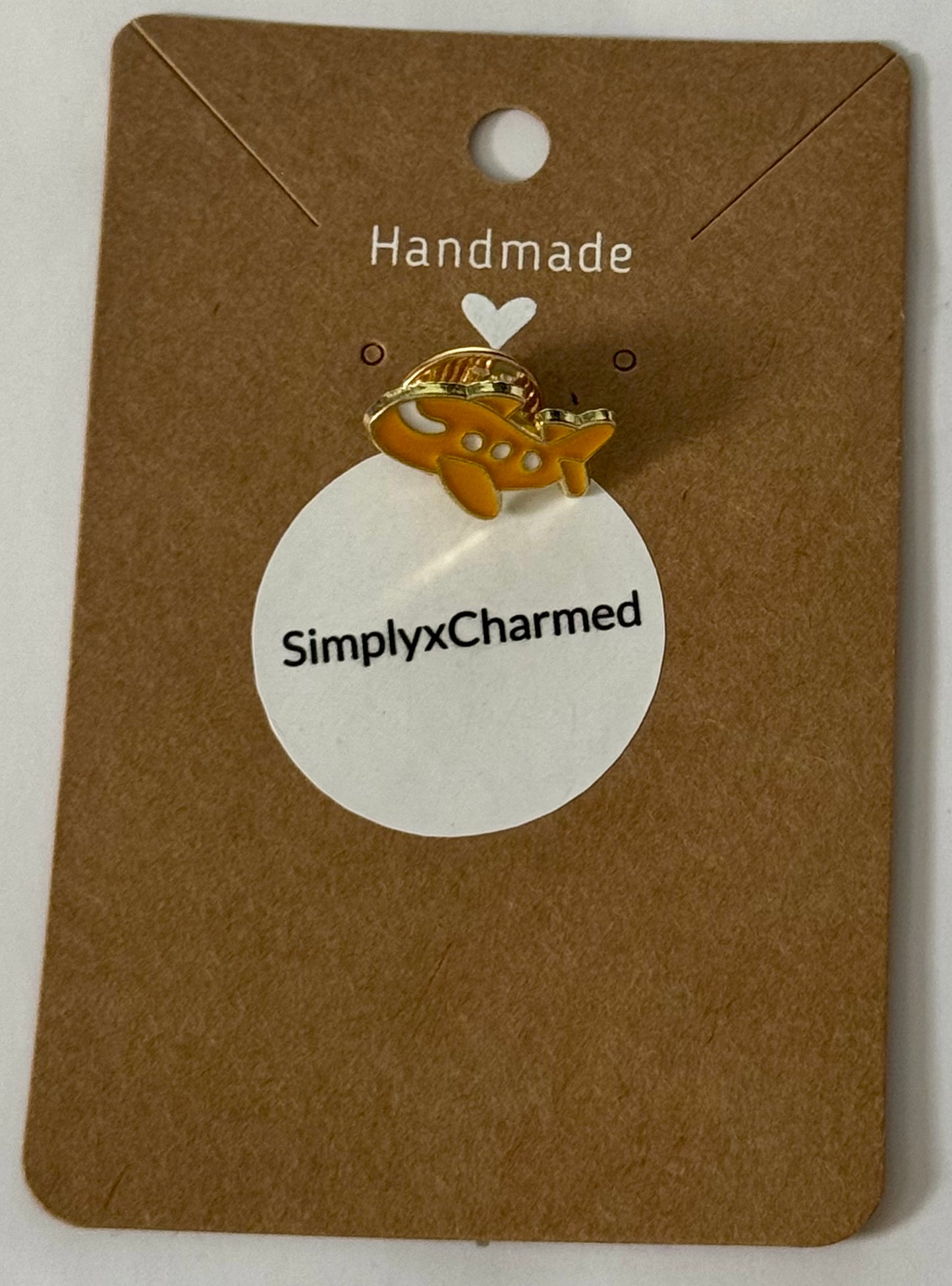 Airplane pin