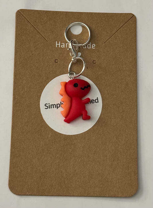 Red dinosaur