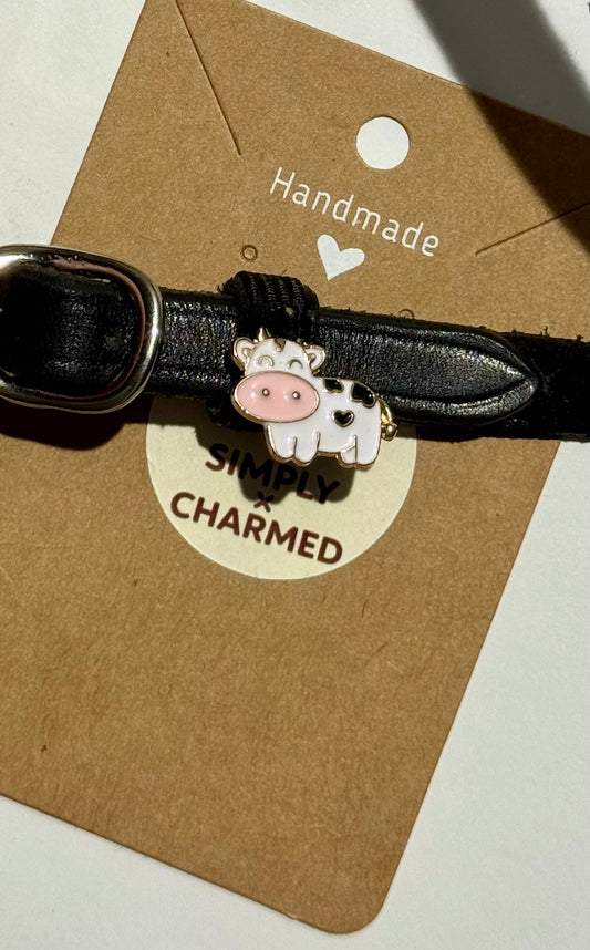 Spur Charm - Cow (Pair)