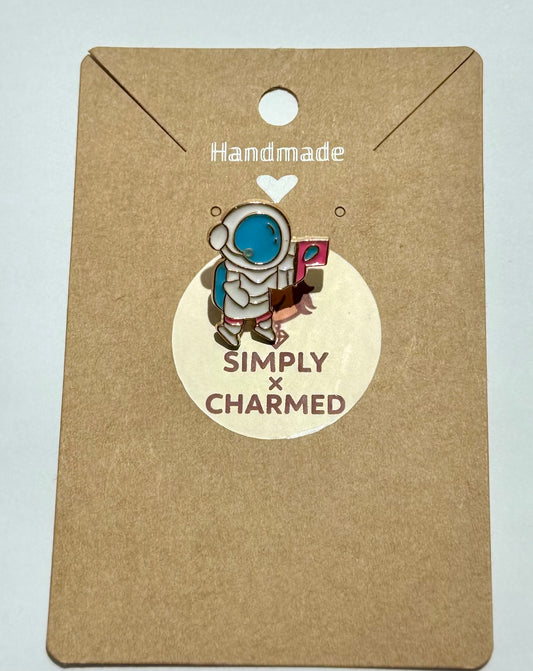 Astronaut Pin