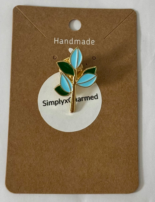 Flower pin