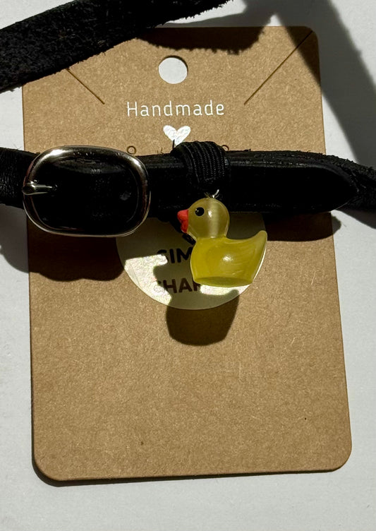 Spur Charms - Yellow Duck (Pair)