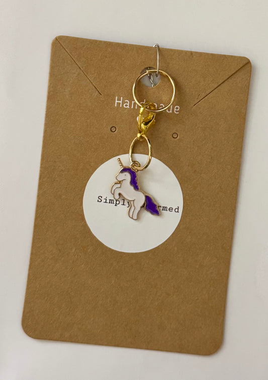 Purple unicorn