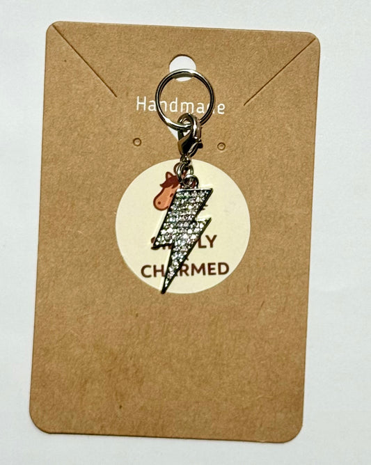 Sparkly lightning bolt