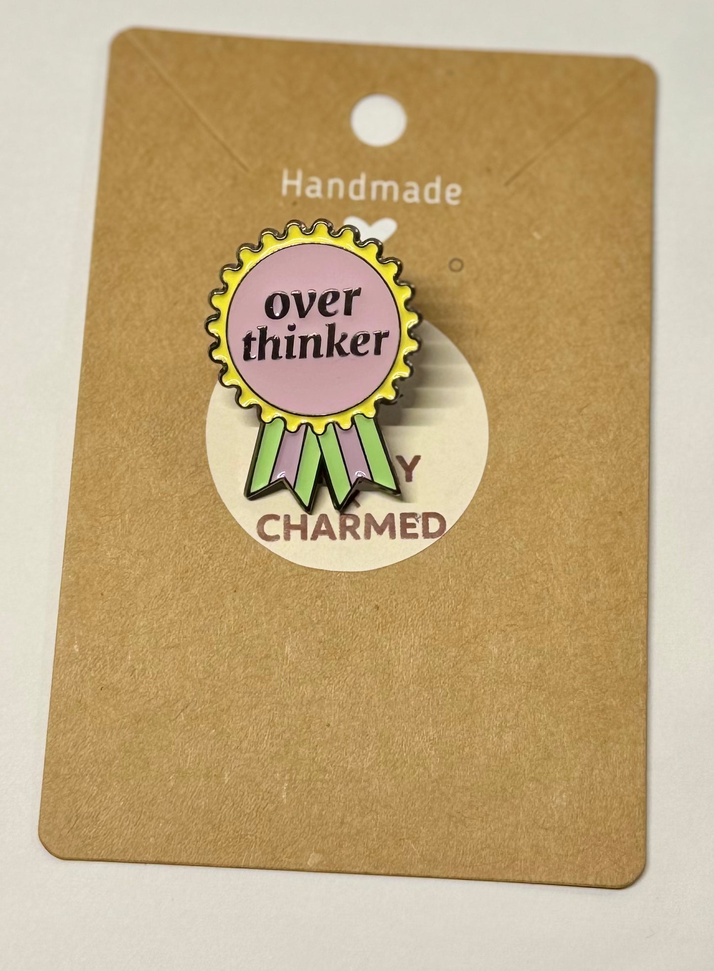 Over Thinker Pin