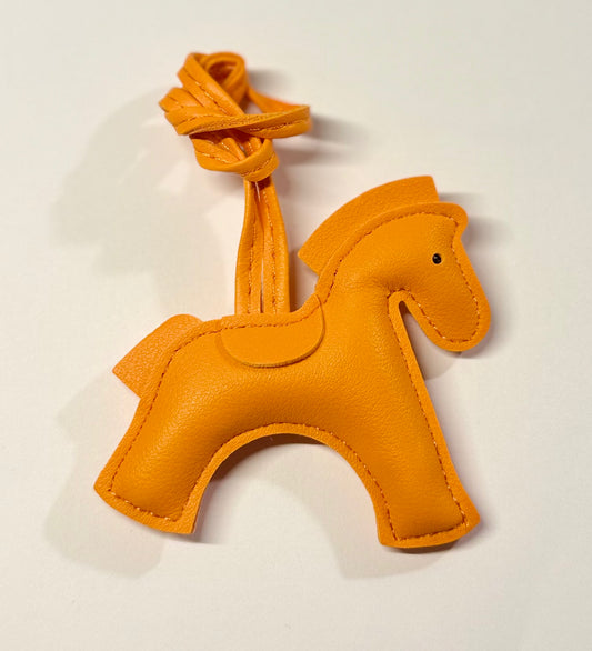 Orange Bag Charm
