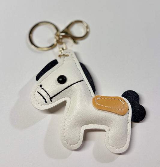 Grey Bag Charm