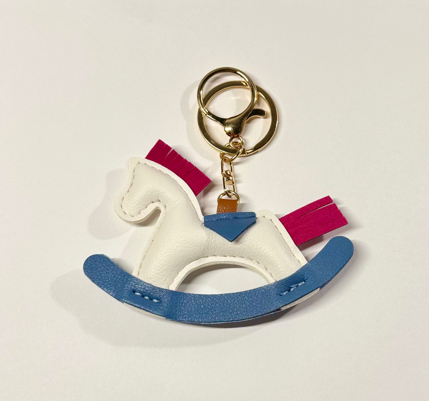 Rocking horse bag charm