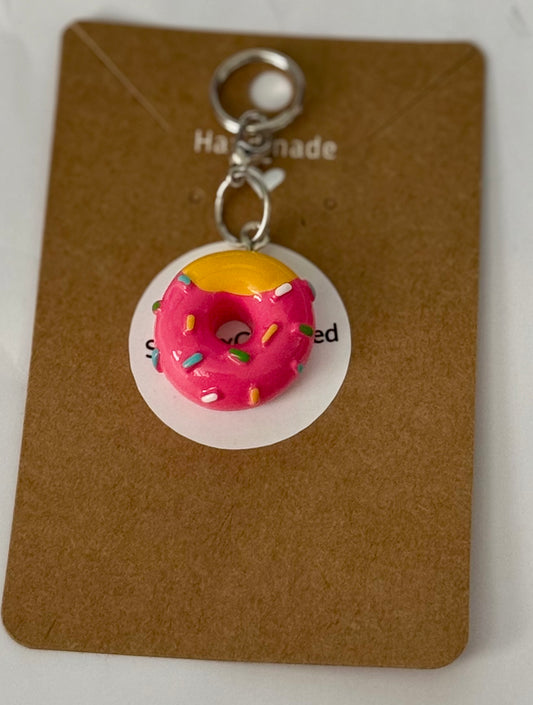 Pink donut