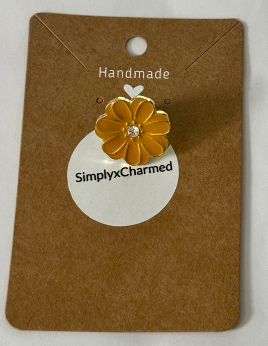 Flower pin