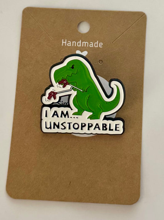 Unstoppable Pin