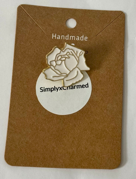 Flower pin