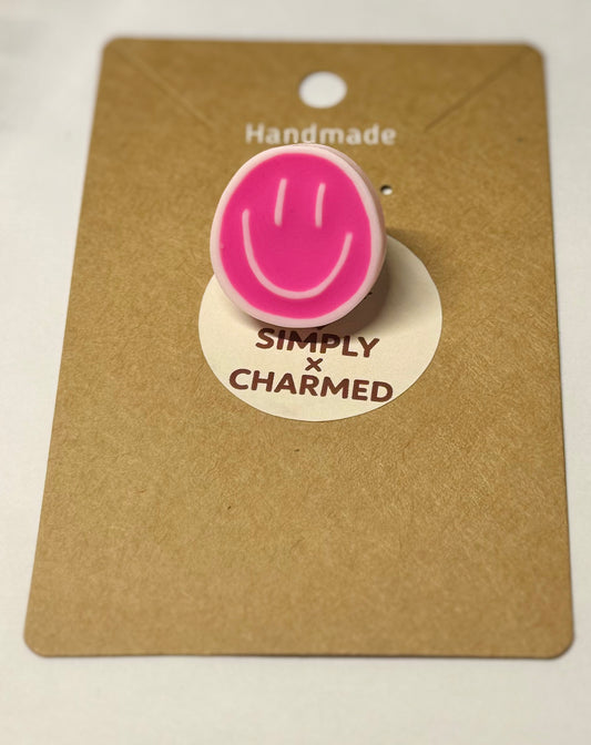 Smiley Face Pin
