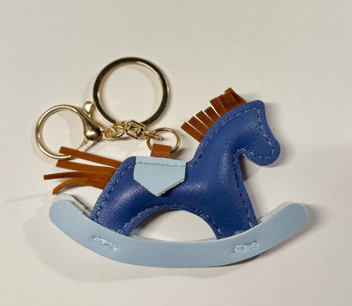 Rocking horse bag charm